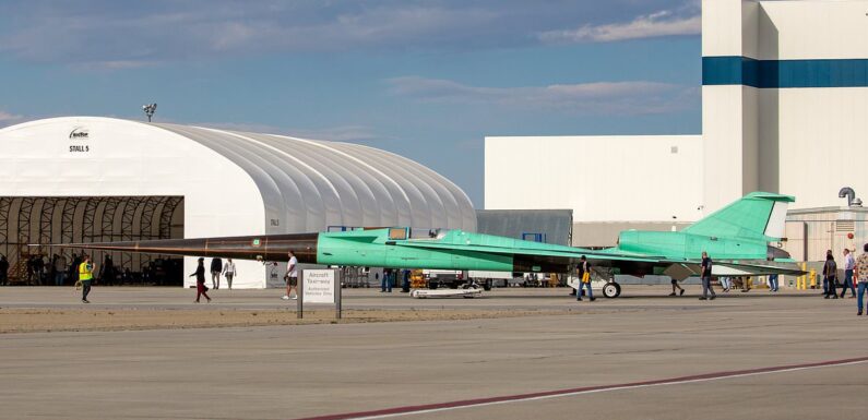 NASA's 'Son of Concorde' X-59 moves closer to its first flight