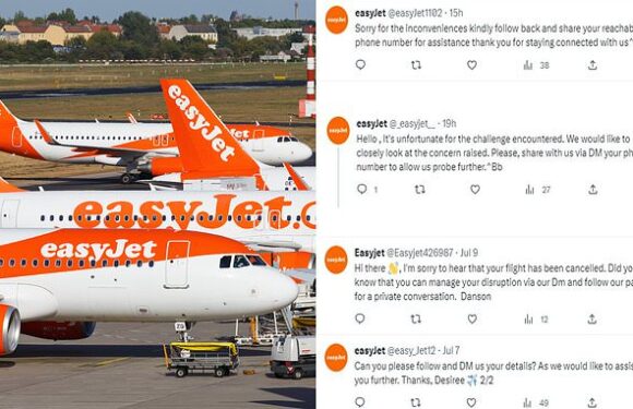 Scammers are targeting people affected by EasyJet flight cancellations