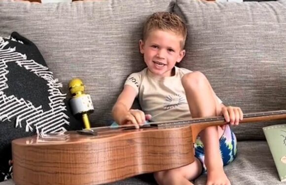 Six-year-old Ed Sheeran mega fan enjoys birthday gifts from singer