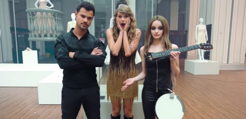 Taylor Swift stars alongside ex-boyfriend Taylor Lautner in latest music video