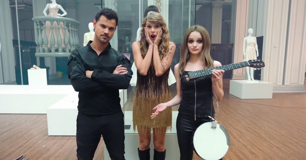 Taylor Swift stars alongside ex-boyfriend Taylor Lautner in latest music video