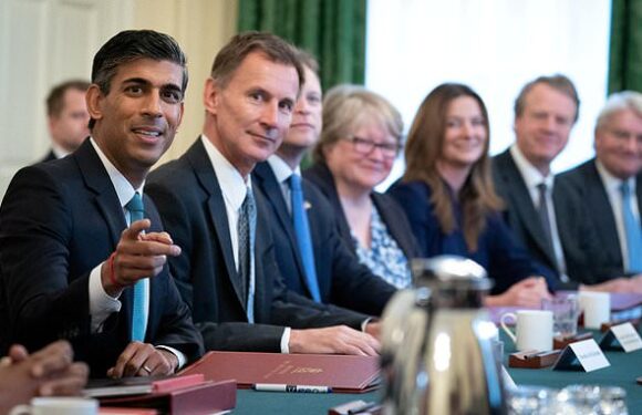 A third of Rishi Sunak's cabinet want party to campaign to leave ECHR