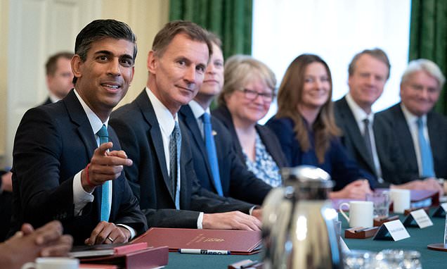 A third of Rishi Sunak's cabinet want party to campaign to leave ECHR