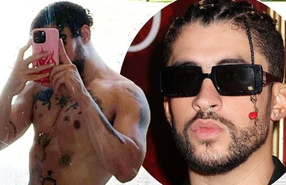 Bad Bunny posts NUDE mirror selfie