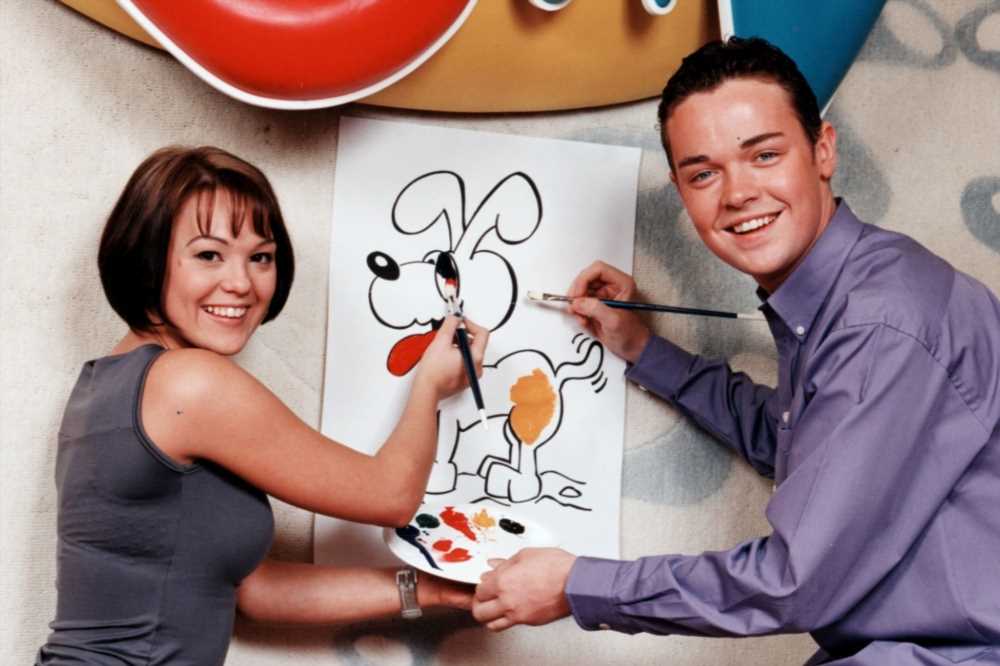 CITV host reveals saucy antics with pop star and footballer in dressing room she shared with Stephen Mulhern | The Sun