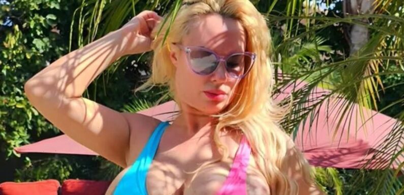 Coco Austin slammed for posing with her legs open in bikini snap