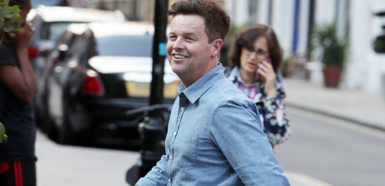Declan Donnelly looks happier than ever on lavish dinner date with wife Ali