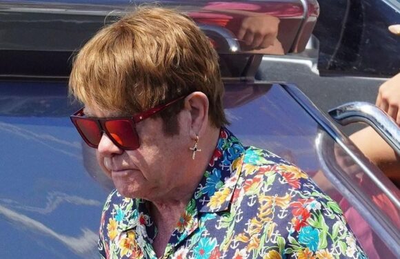 Elton John joins a whole host of VERY famous friends in St Tropez