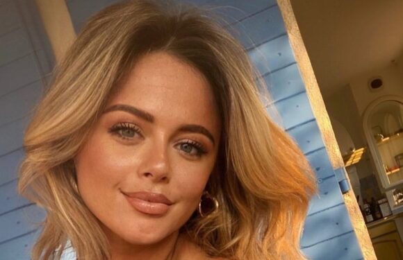 Emily Atack hailed ‘beautiful’ as she shows off famous curves in plunging top