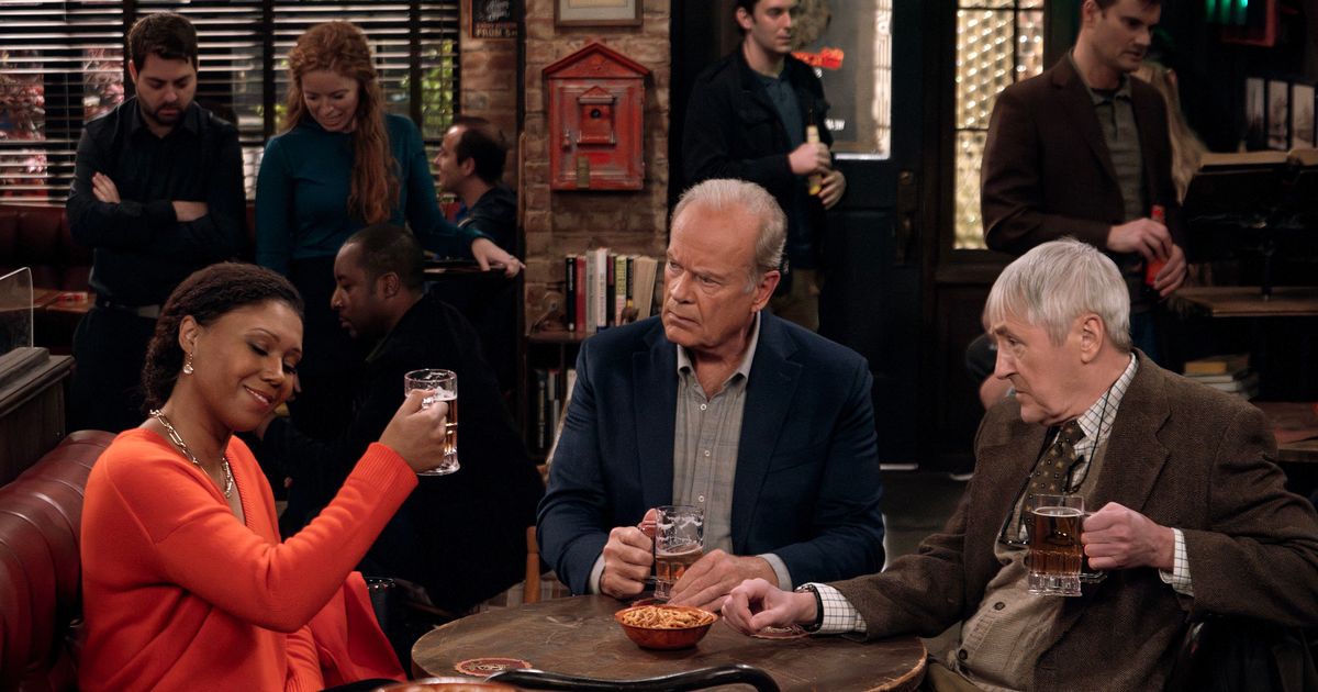 First-look images show Nicholas Lyndhurst in Frasier reboot role