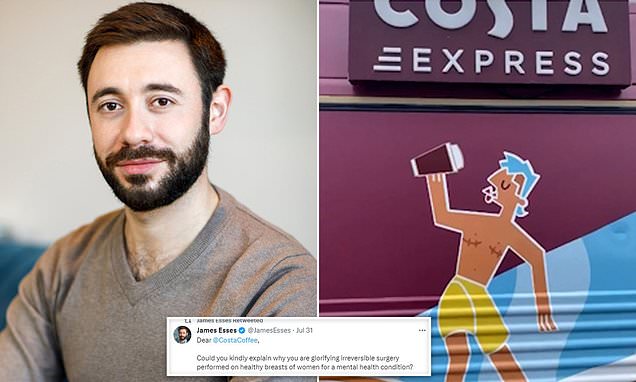 Former Childline volunteer says Costa cartoon is 'dangerous' to girls