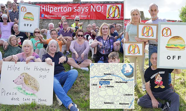 Fury at plans to build McDonald's drive-thru in historic village
