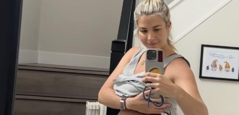 Gemma Atkinson hits back at trolls who branded her 'lazy and fat'