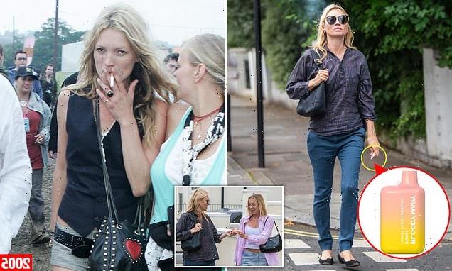 Has clean-cut Kate Moss finally stubbed out the cigarettes?