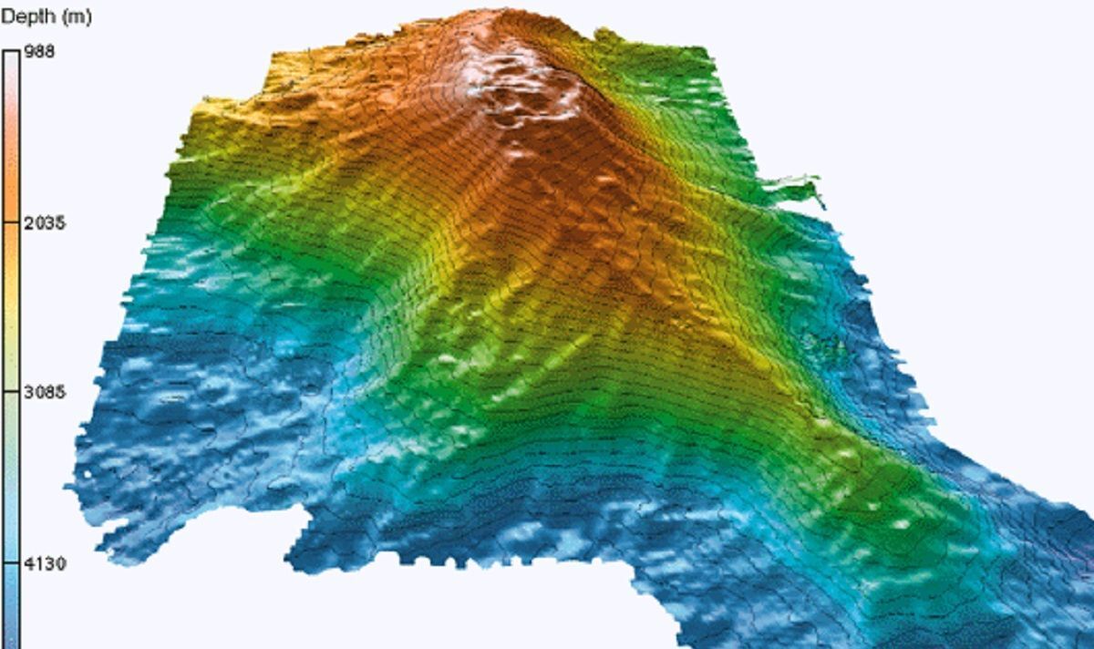 Hawaiian undersea volcano has erupted five times in past 150 years, study finds