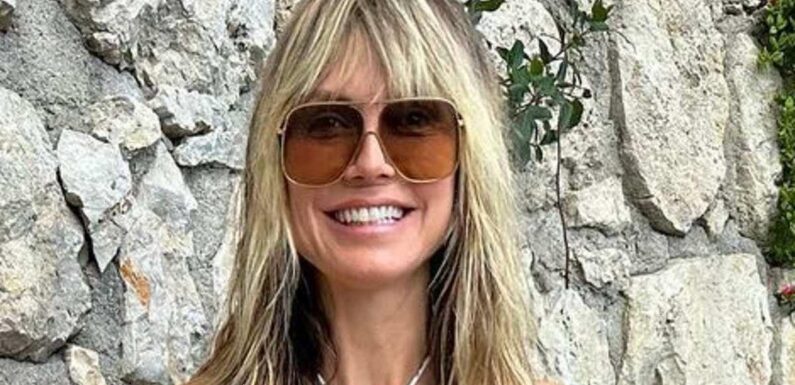 Heidi Klum reveals her weight as she answers a fans' question