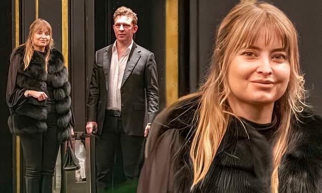 Holly Valance debuts new hairstyle as she steps out with husband Nick