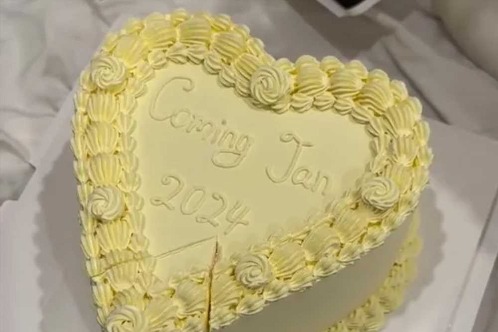 I bought a stunning cake for my baby’s gender reveal but ruined it – neither my guests or I know what I’m having | The Sun
