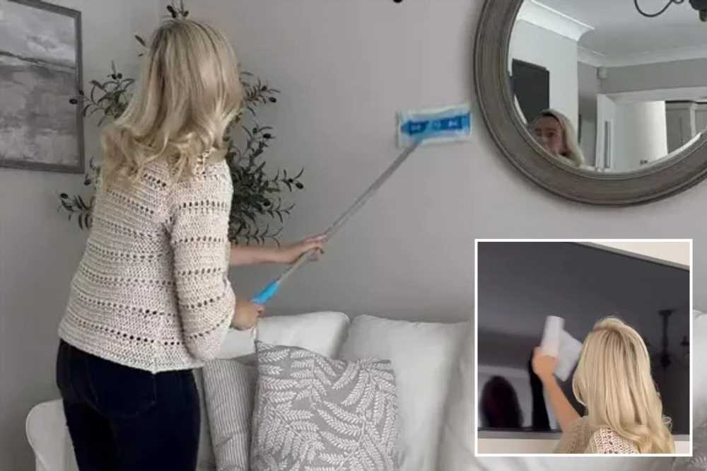 I'm a cleaning pro and 9p hack is literally a dust magnet – rub it on every surface and they’ll be sparkling in seconds | The Sun