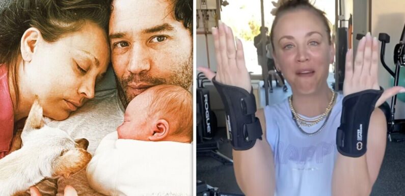 Kaley Cuoco suffering from health condition after holding baby daughter Matilda