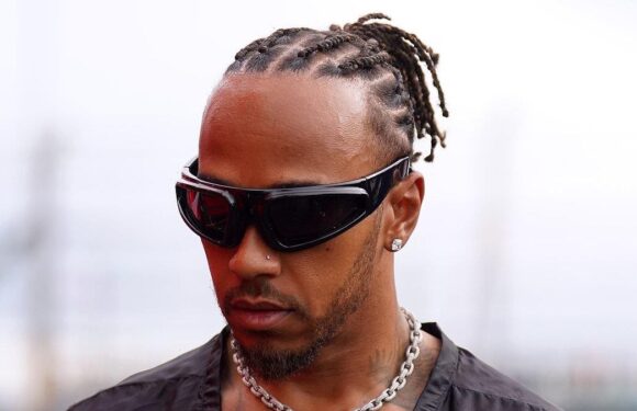 Lewis Hamilton looks smart as he arrives at the Dutch Grand Prix