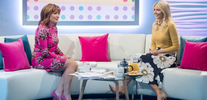 Lorraine Kelly appears to distance herself from Holly Willoughby after Phillip scandal