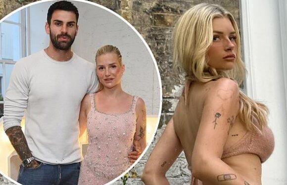 Lottie Moss shares sizzling nearly nude snap