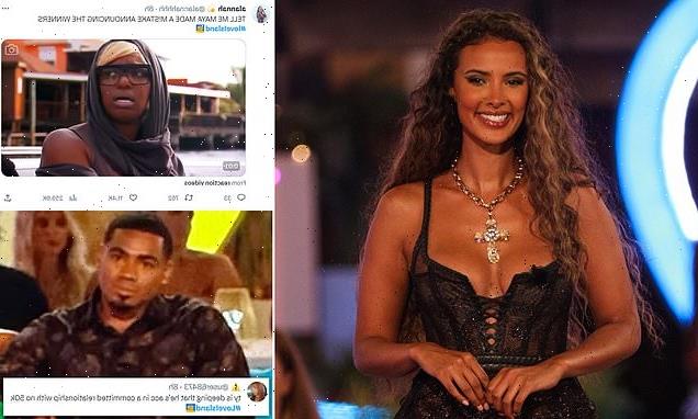 Love Island fans send Twitter into meltdown after shock finale result