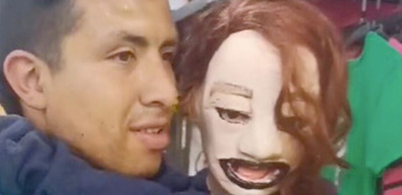 Man who ‘married’ doll takes ‘wife’ shopping but creeps fans out in odd video