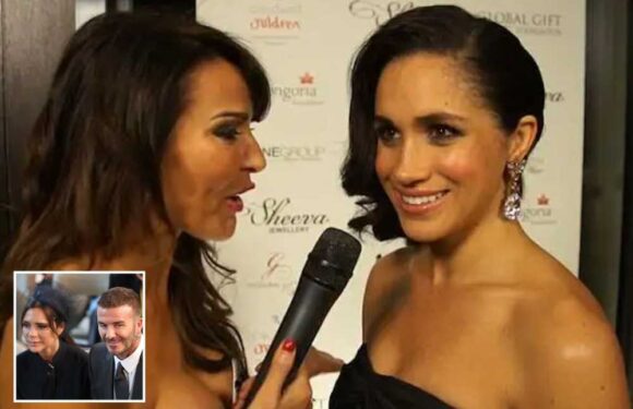 Meghan Markle ‘manipulated’ Prince Harry in Beckhams feud that left David ‘furious’, pal Lizzie Cundy claims | The Sun