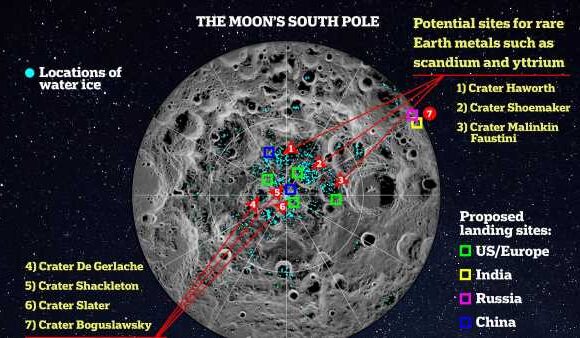 Moon mining race: How nations are battling to mine precious metals