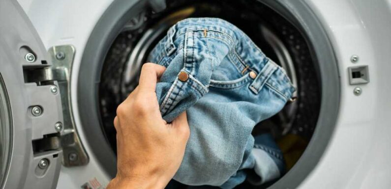 Mrs Hinch wannabes come to the rescue with £2 hack after woman’s jeans gets mysterious mark from washing machine | The Sun