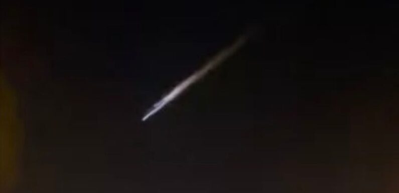 Mystery behind ‘fireball’ spotted in sky solved as Russians get the blame