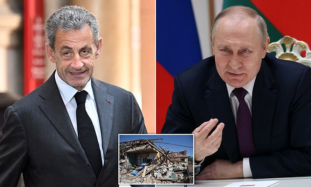 Nicolas Sarkozy defends Vladimir Putin's invasion of Ukraine