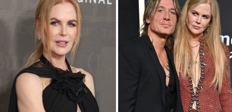 Nicole Kidman’s sweet message for husband Keith Urban after major career moment