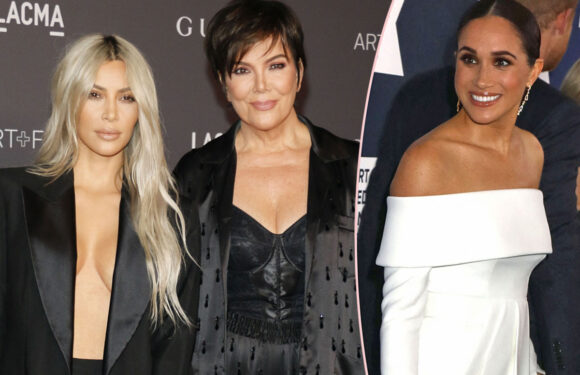 Reality Queens Kim Kardashian & Kris Jenner Meet Meghan Markle’s Mom At LA Charity Event!