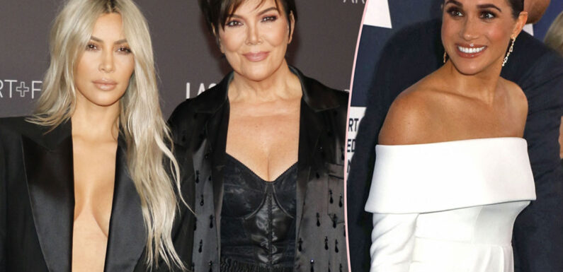 Reality Queens Kim Kardashian & Kris Jenner Meet Meghan Markle’s Mom At LA Charity Event!