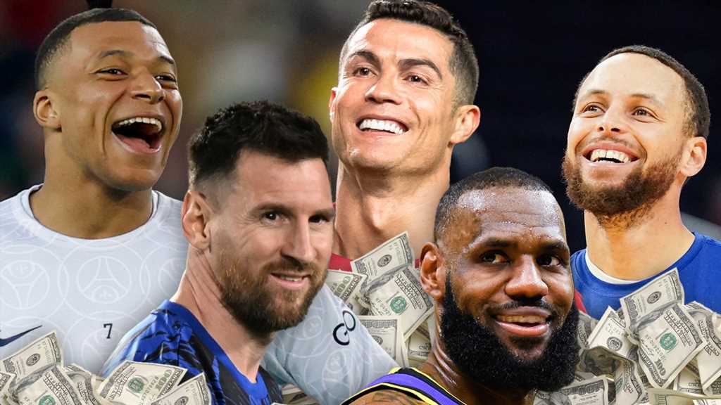 Ronaldo, Messi, Mbappe Dominate Forbes' Highest-Paid Athletes List