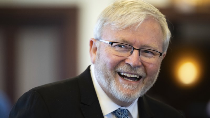 Rudd to unveil parliamentary portrait fit for a king