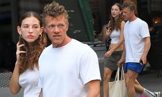 Sebastian Bear-McClard steps out with model Ava Pearlman in NYC