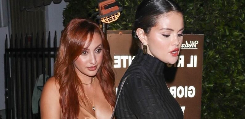 Selena Gomez and Francia Raisa enjoy girls' night out in Los Angeles