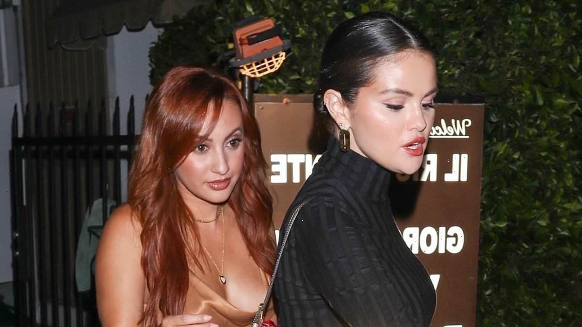 Selena Gomez and Francia Raisa enjoy girls' night out in Los Angeles
