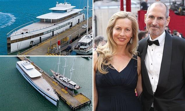 Superyacht owned by Steve Job's widow Laurene docks in Cairns