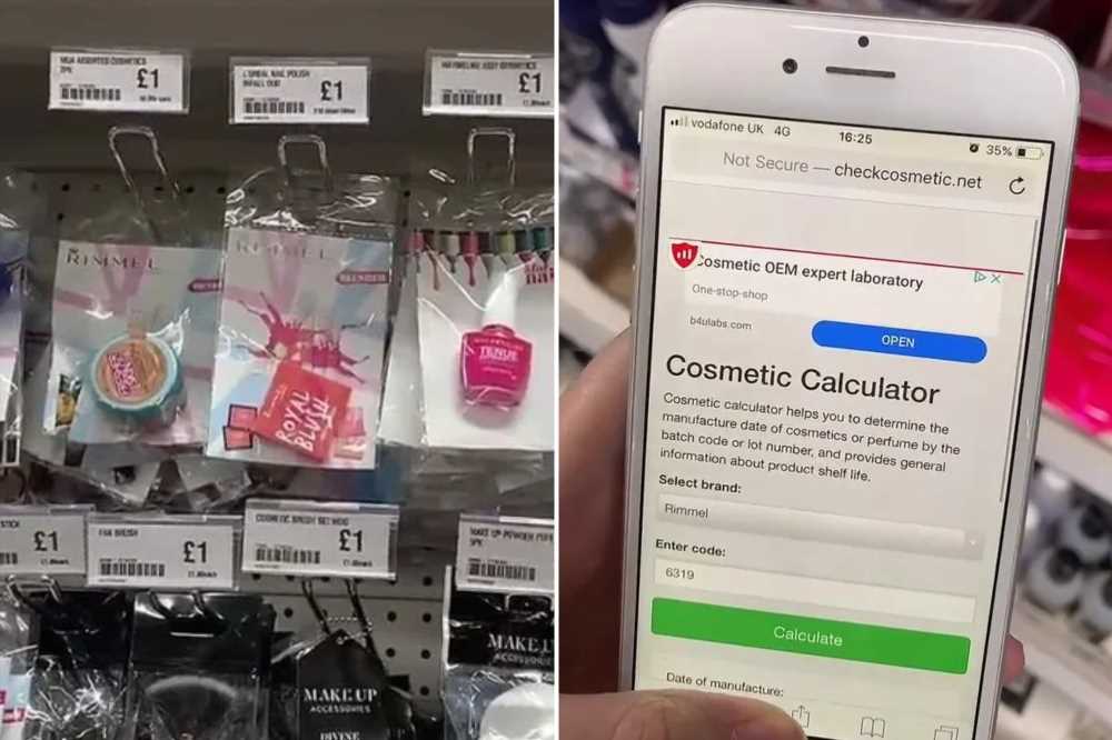 The genius way to find out how long make-up has been sitting on the shelves in Poundland & why it’s essential you know | The Sun
