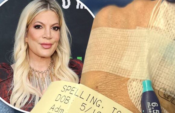 Tori Spelling reveals hospitalization amid Dean McDermott split