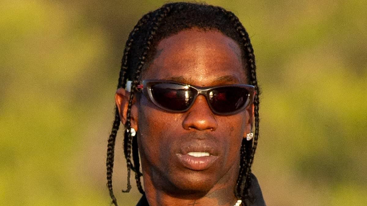 Travis Scott enjoys Ibiza getaway with model Tianna Lynnm and pals