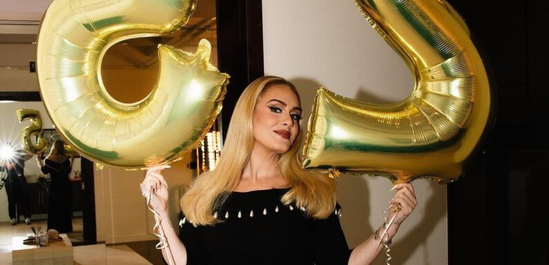 Adele celebrates her 25th Las Vegas show with sweet candid snaps