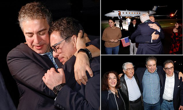 Americans detained in Iran arrive back home after $6billion swap