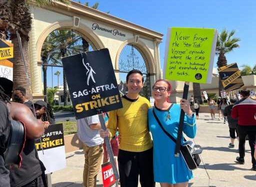 Beam Me Up, Strikers: ‘Star Trek’ Cast & Crew Picket In LA & NY To Celebrate 57 Years Of Gene Roddenberry’s World