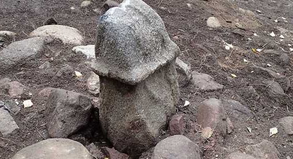 Big todger statue in woods ‘used by cult in bloody rituals 3,000 years ago’